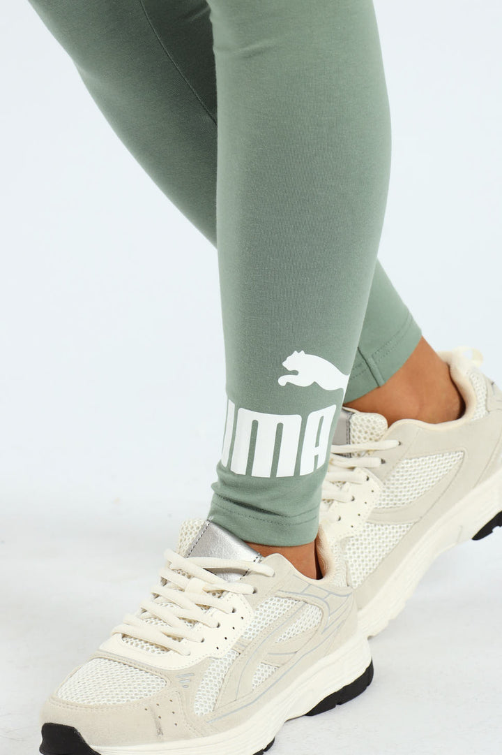 Essential No. 1 Logo Leggings - Green