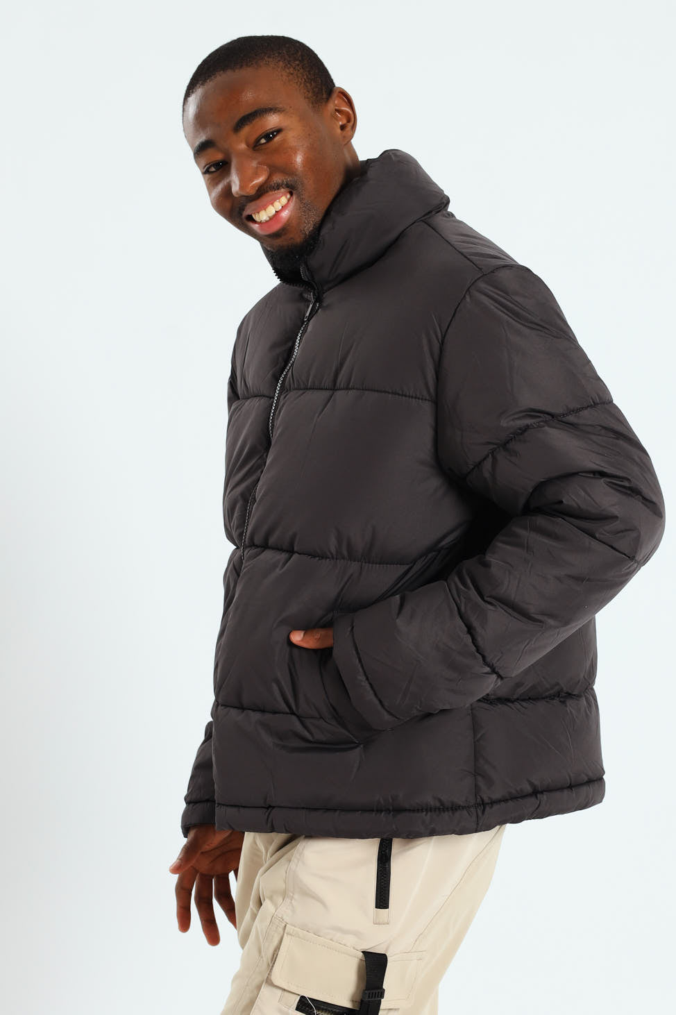 Basic Puffer - Charcoal