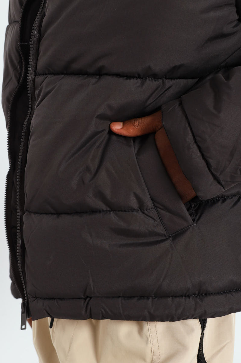 Basic Puffer - Charcoal