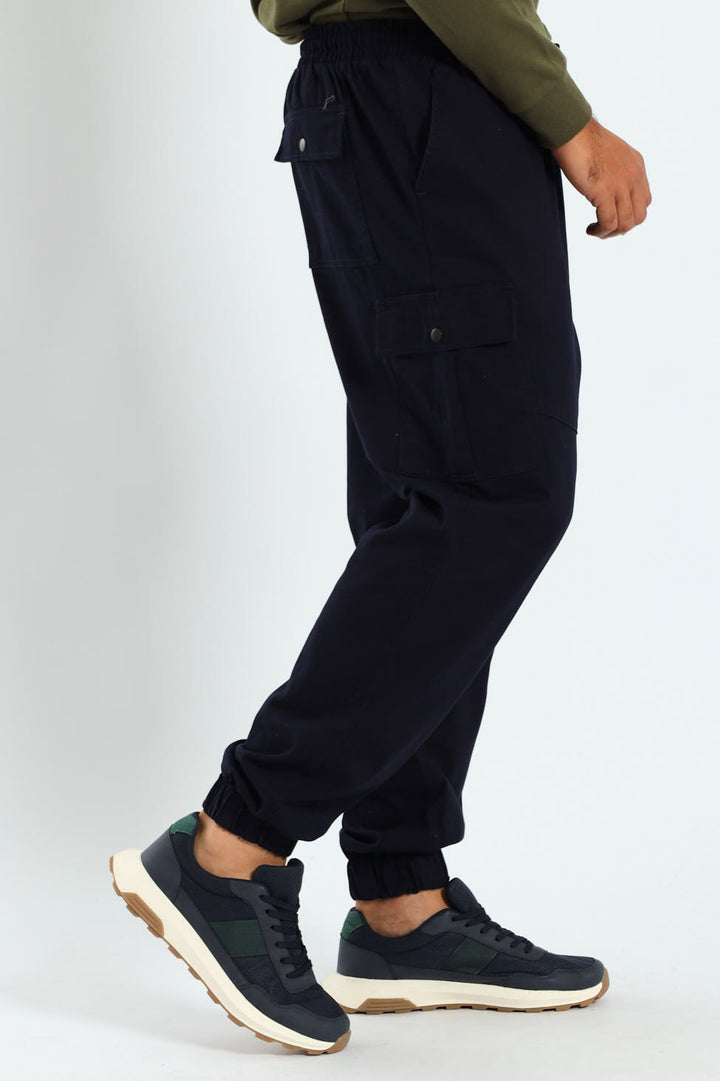Cargo Pocket Jogger - Navy