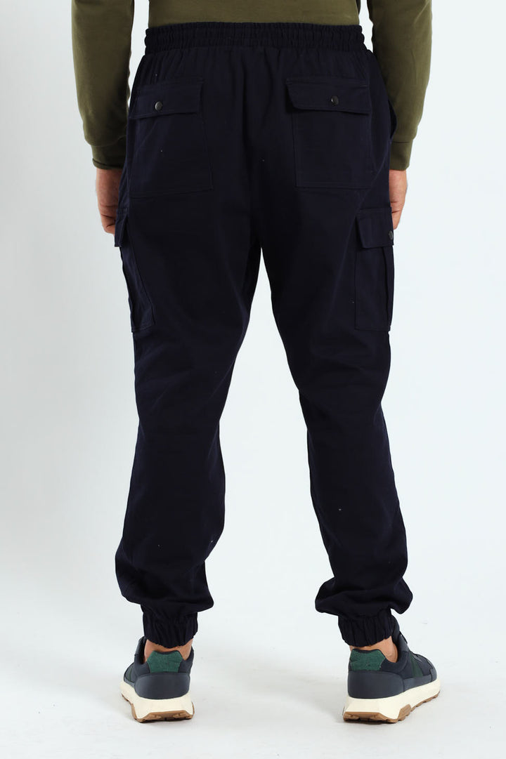 Cargo Pocket Jogger - Navy