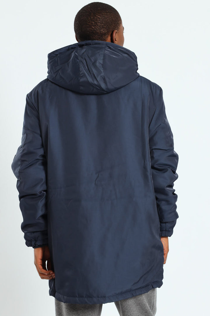 Utility Parka Jacket - Navy