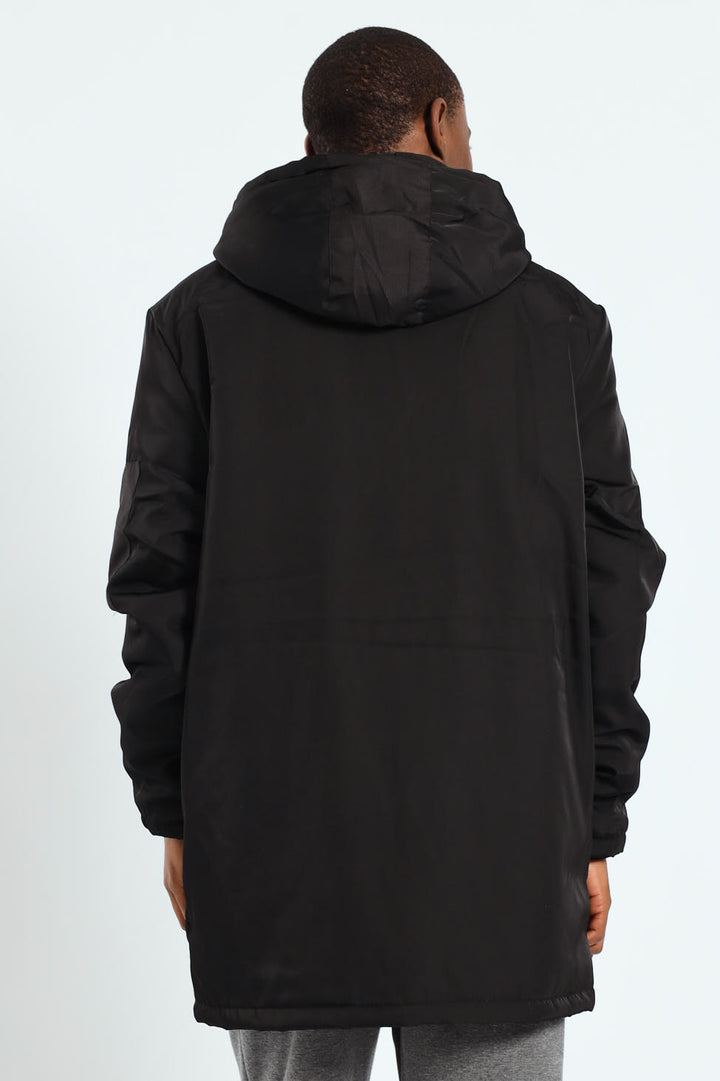 Utility Parka Jacket - Black