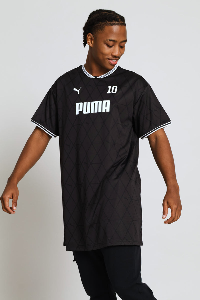 Graphics Logo Tee Dress - Black