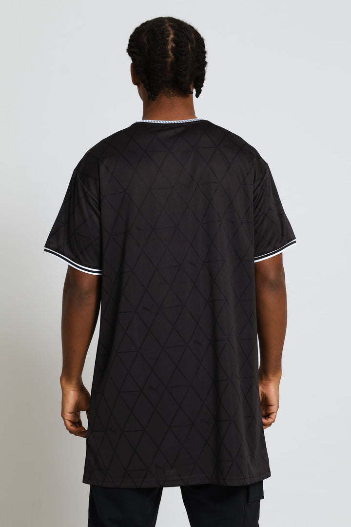 Graphics Logo Tee Dress - Black