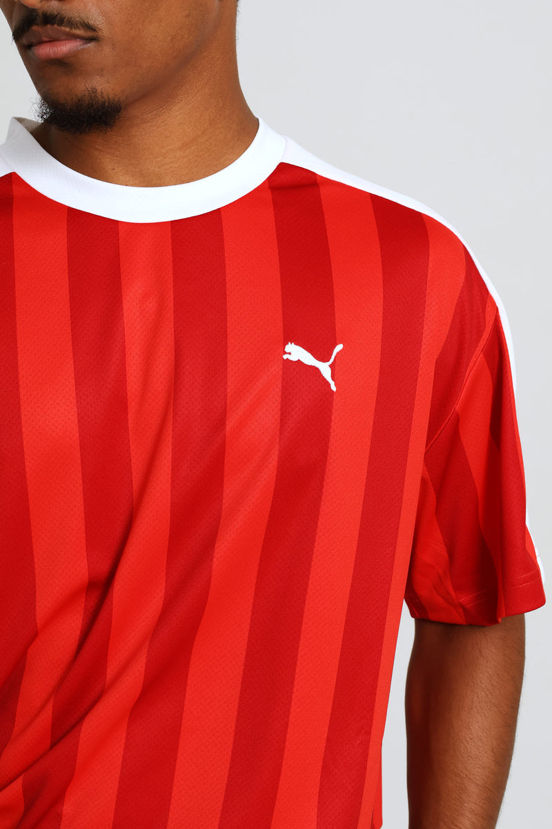 Essential Relaxed Football Jersey - Red