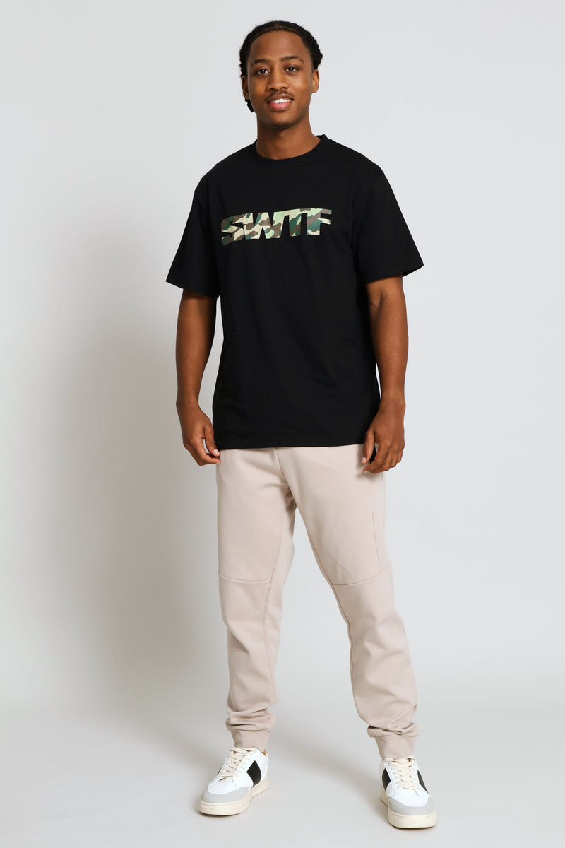 Swft Camo Tee - Black