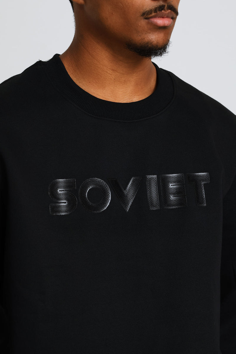 Leo Crew Top - Black