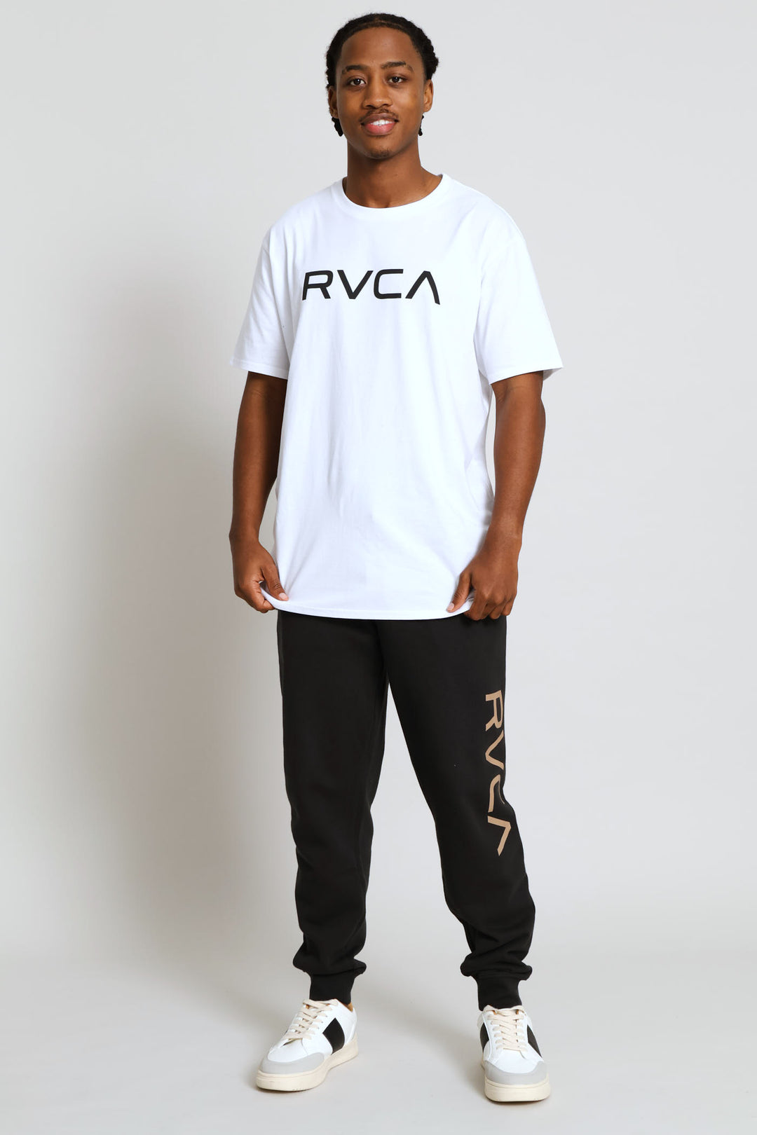 Big Embroidered Trackpant - Charcoal