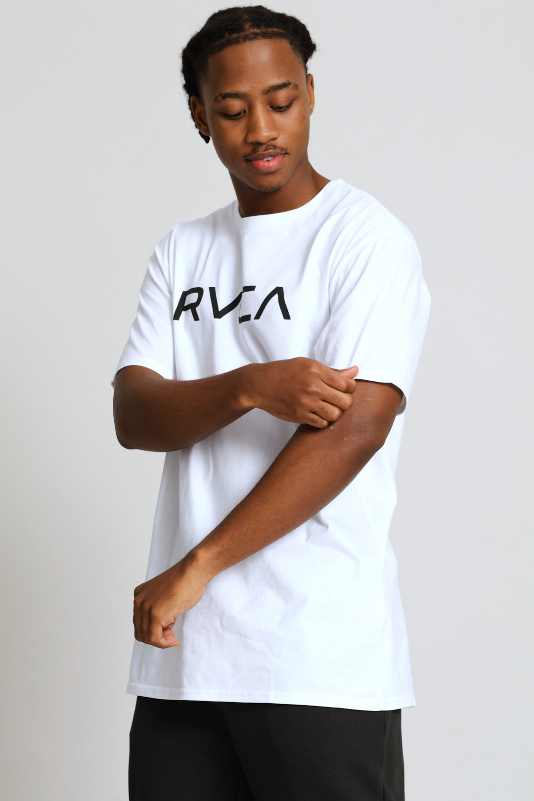 Big Logo Short Sleeve Tee - White