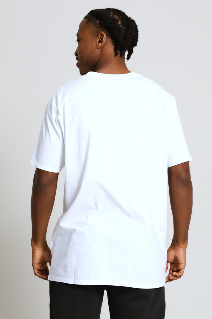 Big Logo Short Sleeve Tee - White