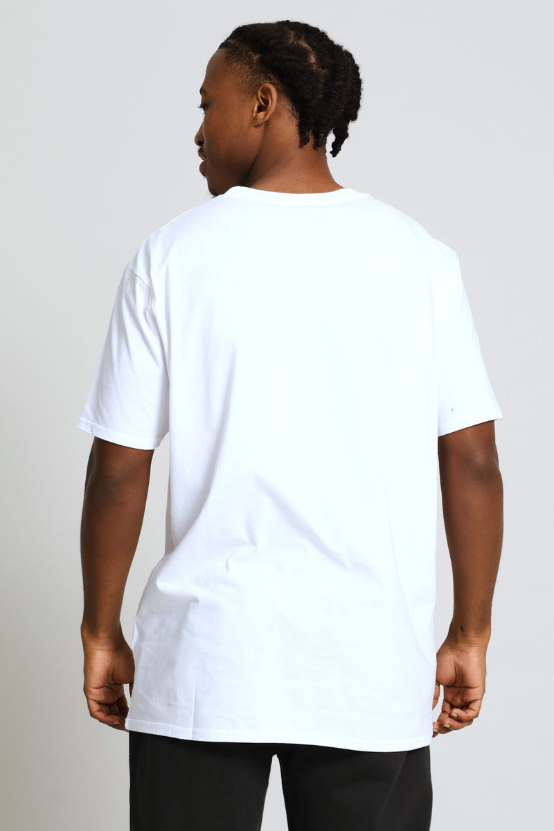 Big Logo Short Sleeve Tee - White