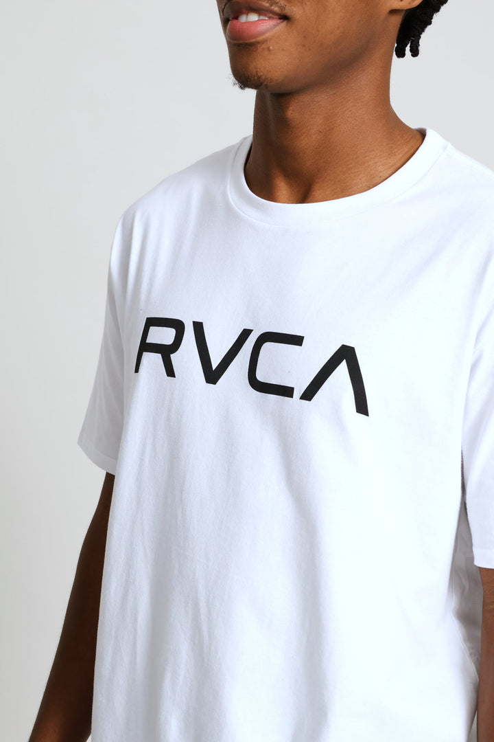Big Logo Short Sleeve Tee - White
