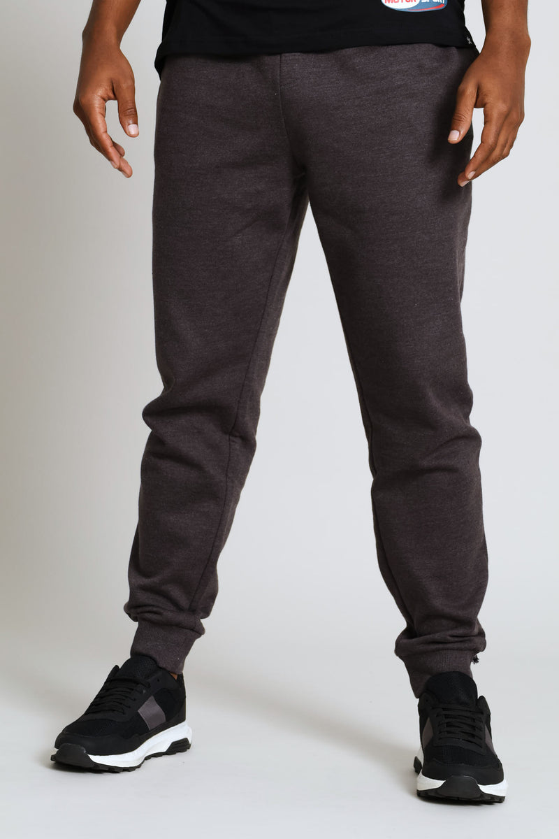 Basic Fleece Jogger - Charcoal