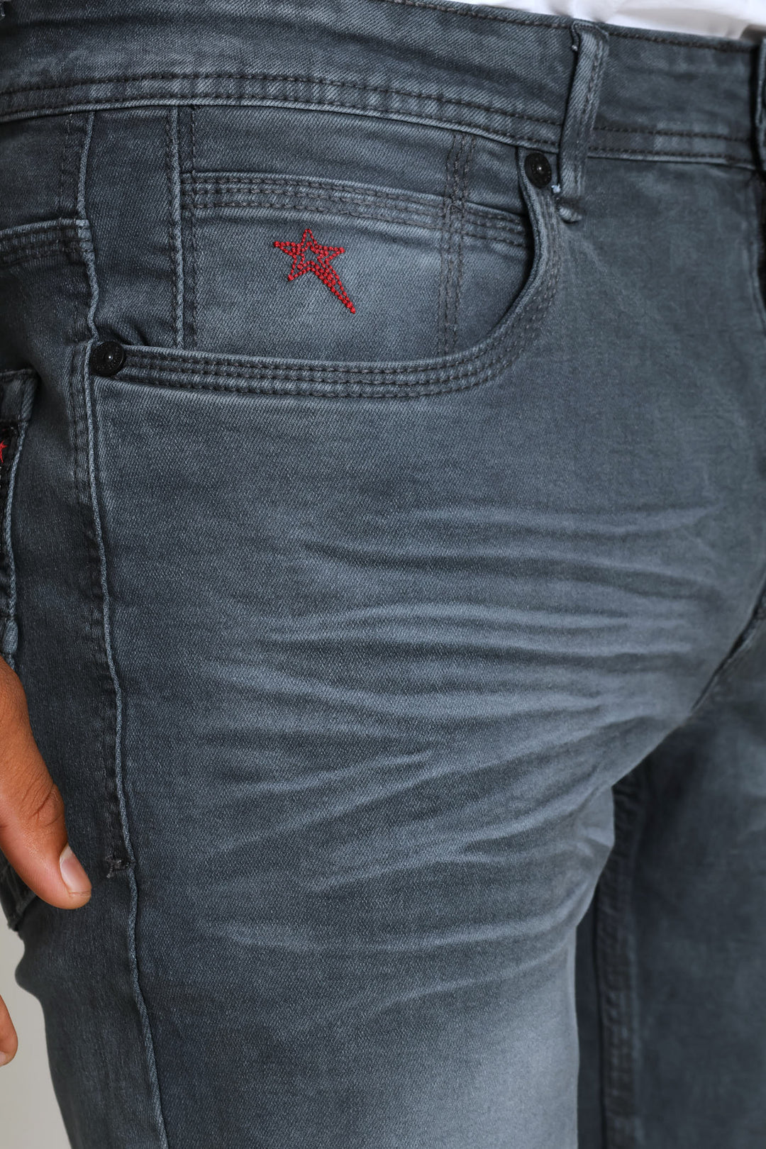 Trooper Slim Denim - Slate