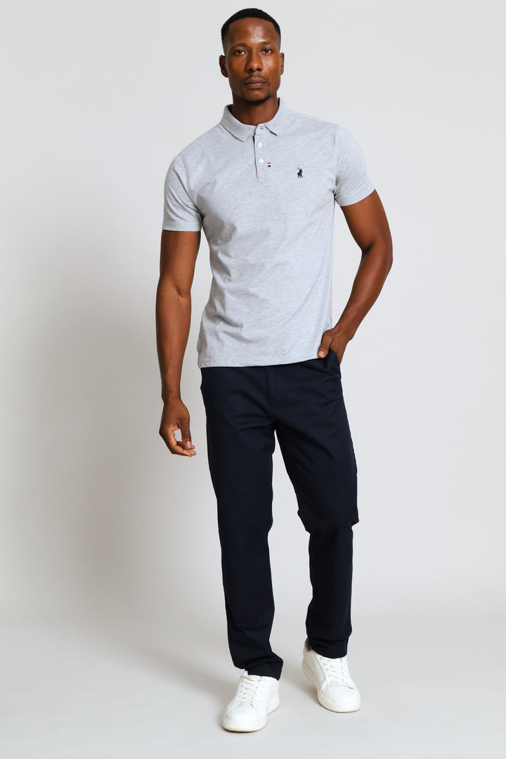 Milan Straight Leg Chino - Navy