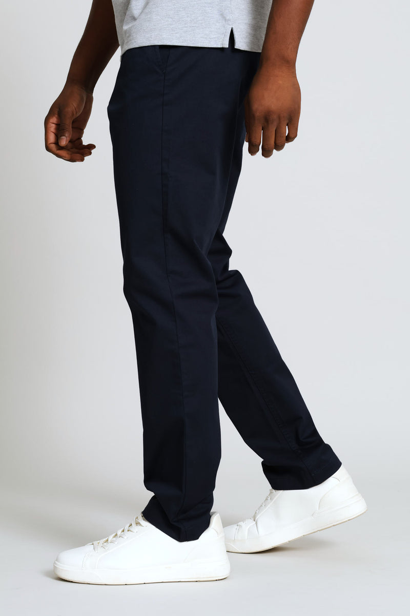 Milan Straight Leg Chino - Navy