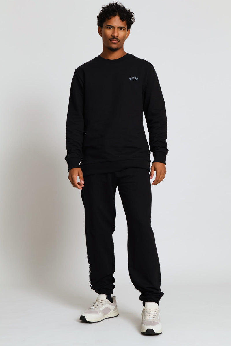 Arch Crew Top - Black