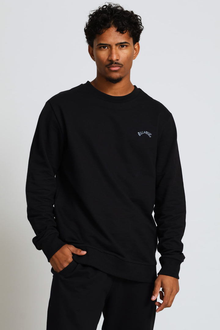 Arch Crew Top - Black
