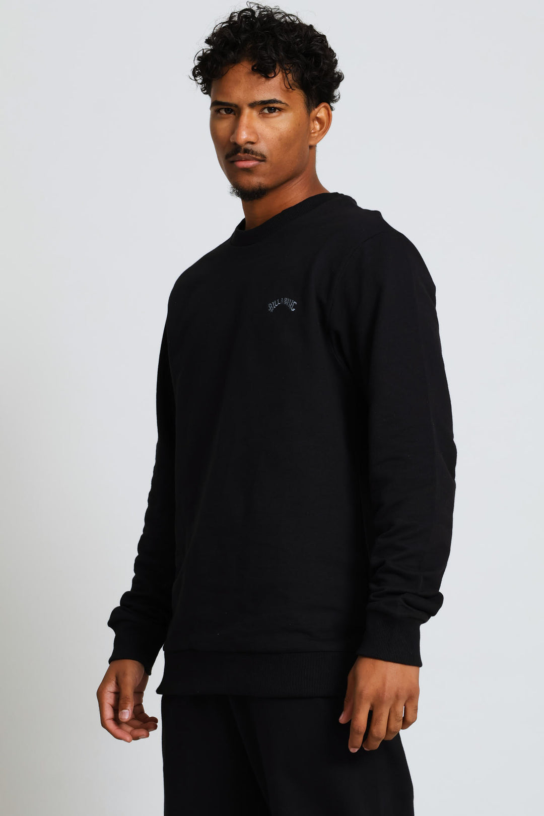 Arch Crew Top - Black