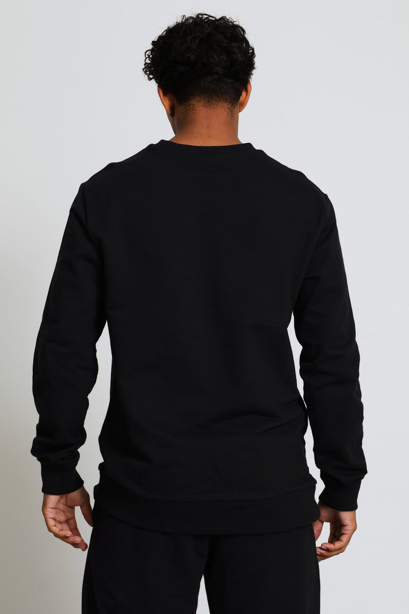 Arch Crew Top - Black