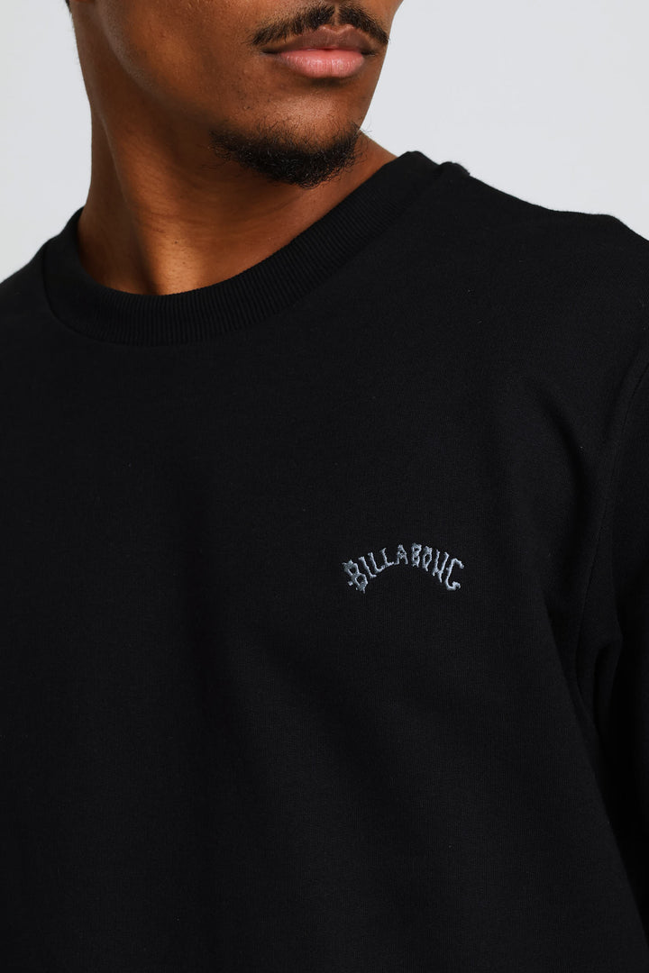 Arch Crew Top - Black