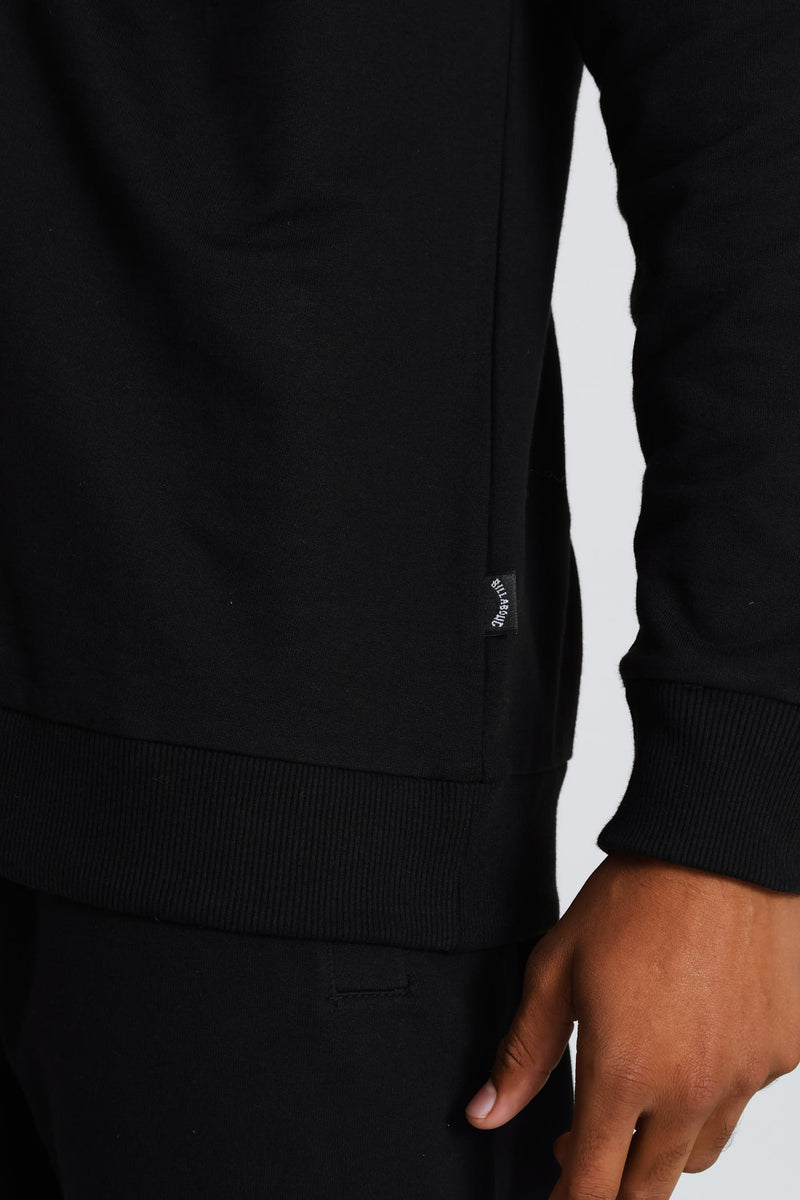 Arch Crew Top - Black