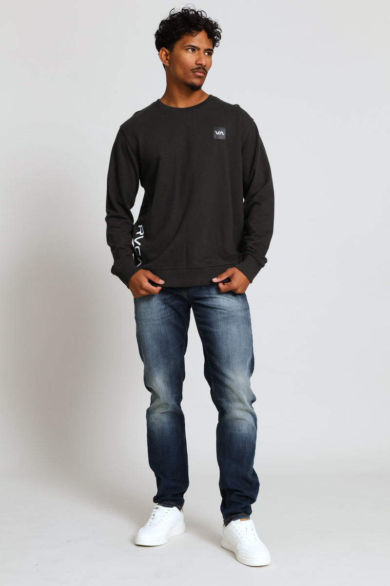 2X Crew Top - Black