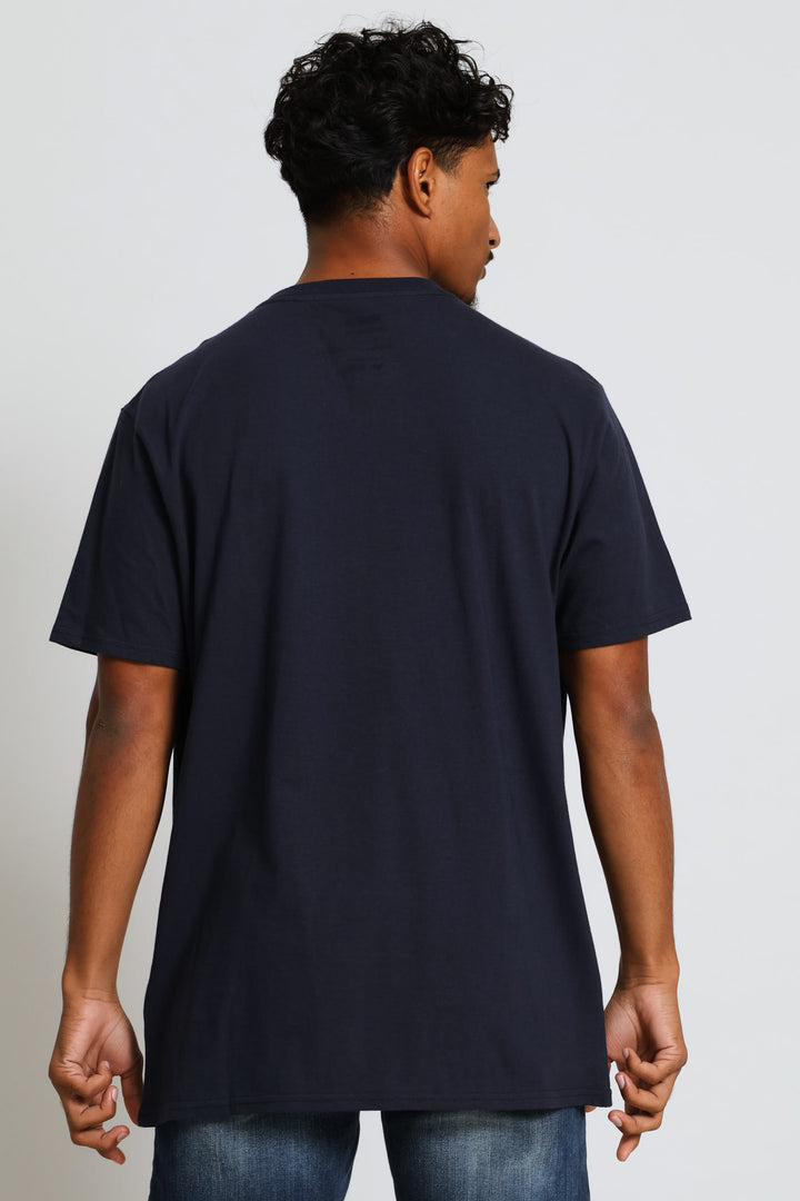 Big Short Sleeve Tee - Navy