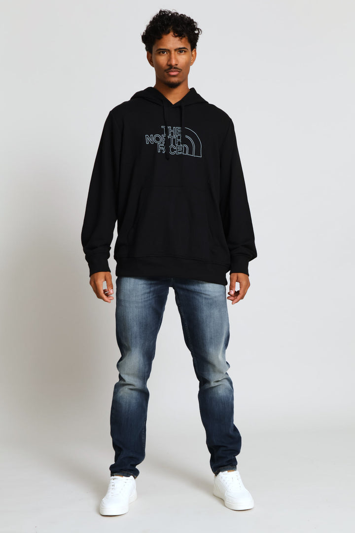 Drew Peak Light Regular Hoodie - Black