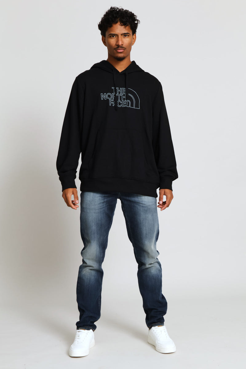 Drew Peak Light Regular Hoodie - Black