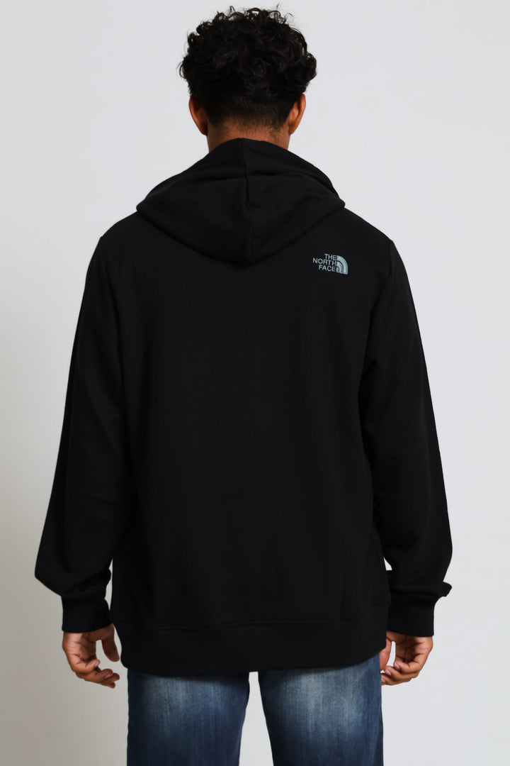 Drew Peak Light Regular Hoodie - Black