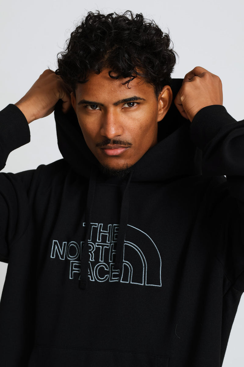 Drew Peak Light Regular Hoodie - Black