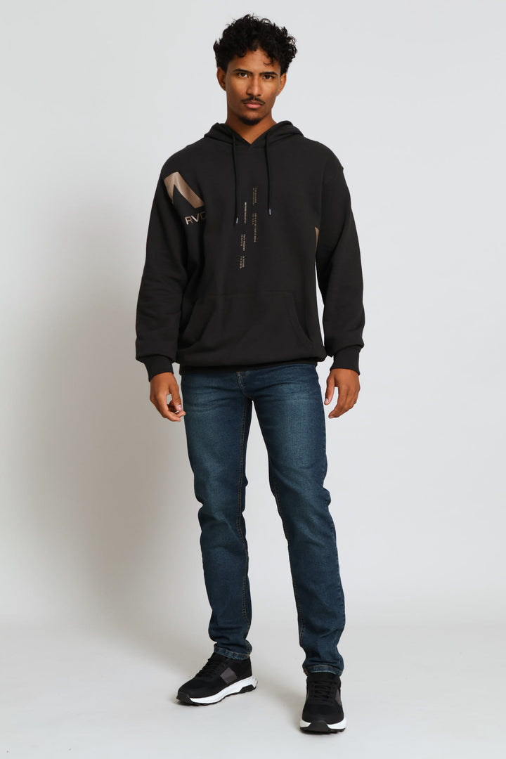 Va Divided Hoodie - Charcoal