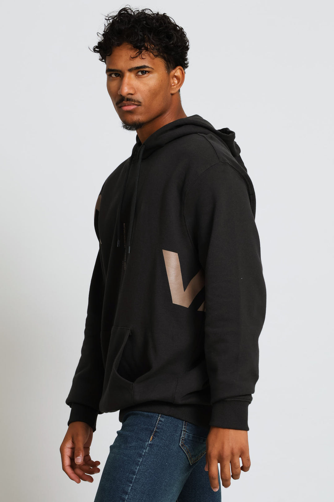 Va Divided Hoodie - Charcoal