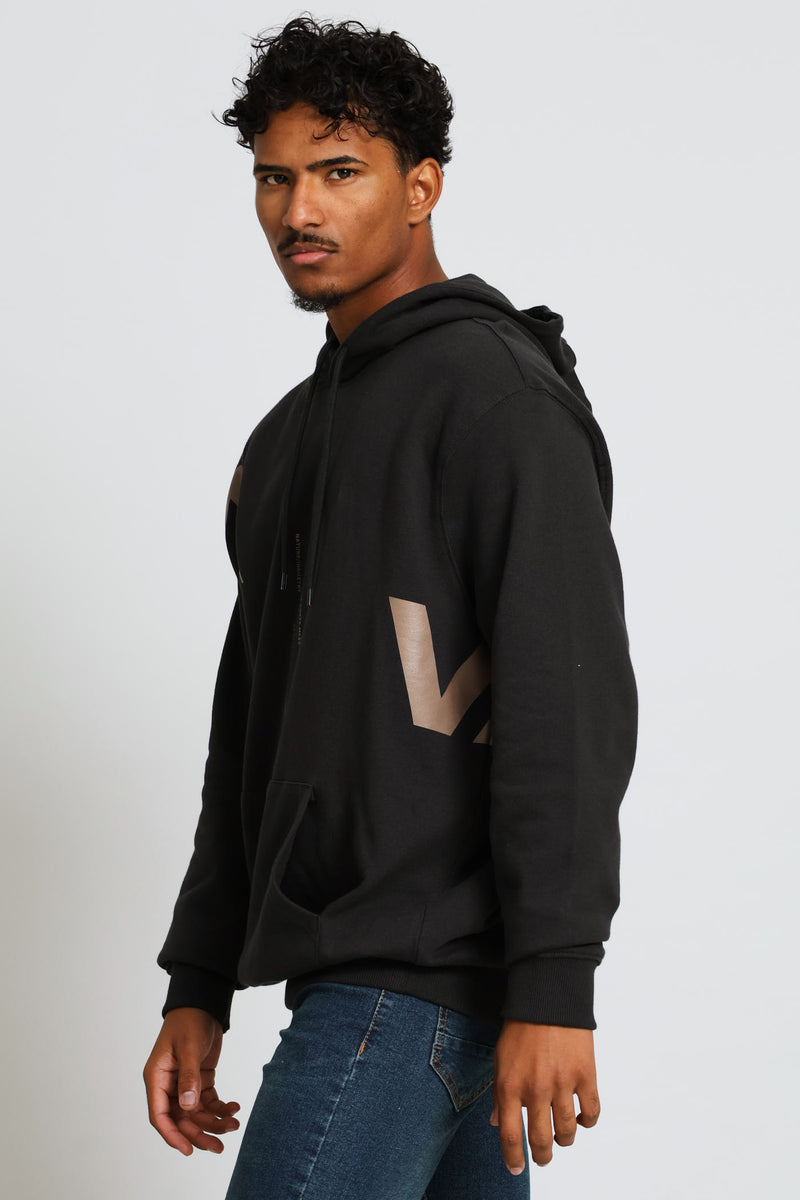 Va Divided Hoodie - Charcoal