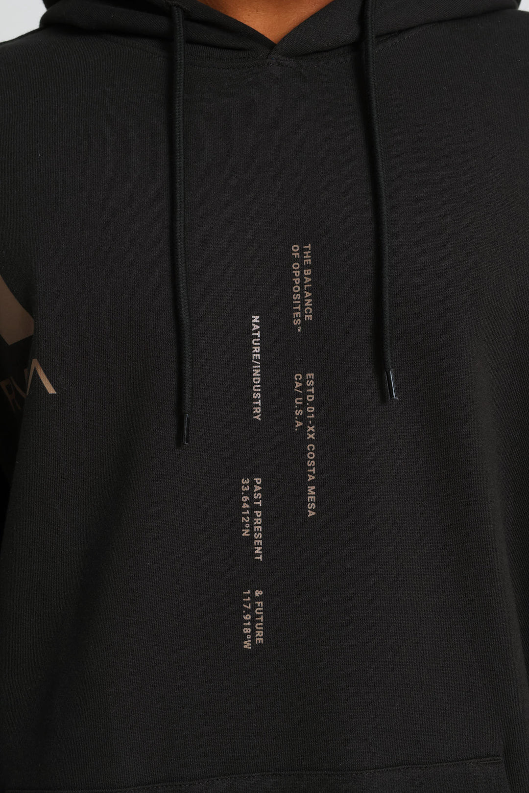 Va Divided Hoodie - Charcoal
