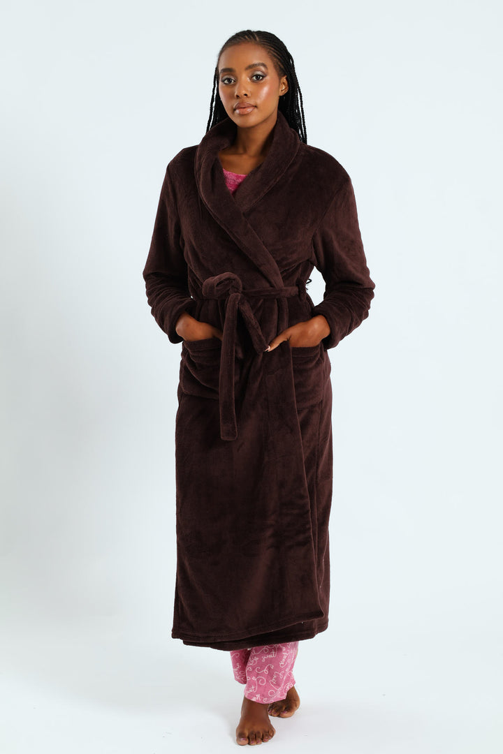 Plain Gown - Chocolate