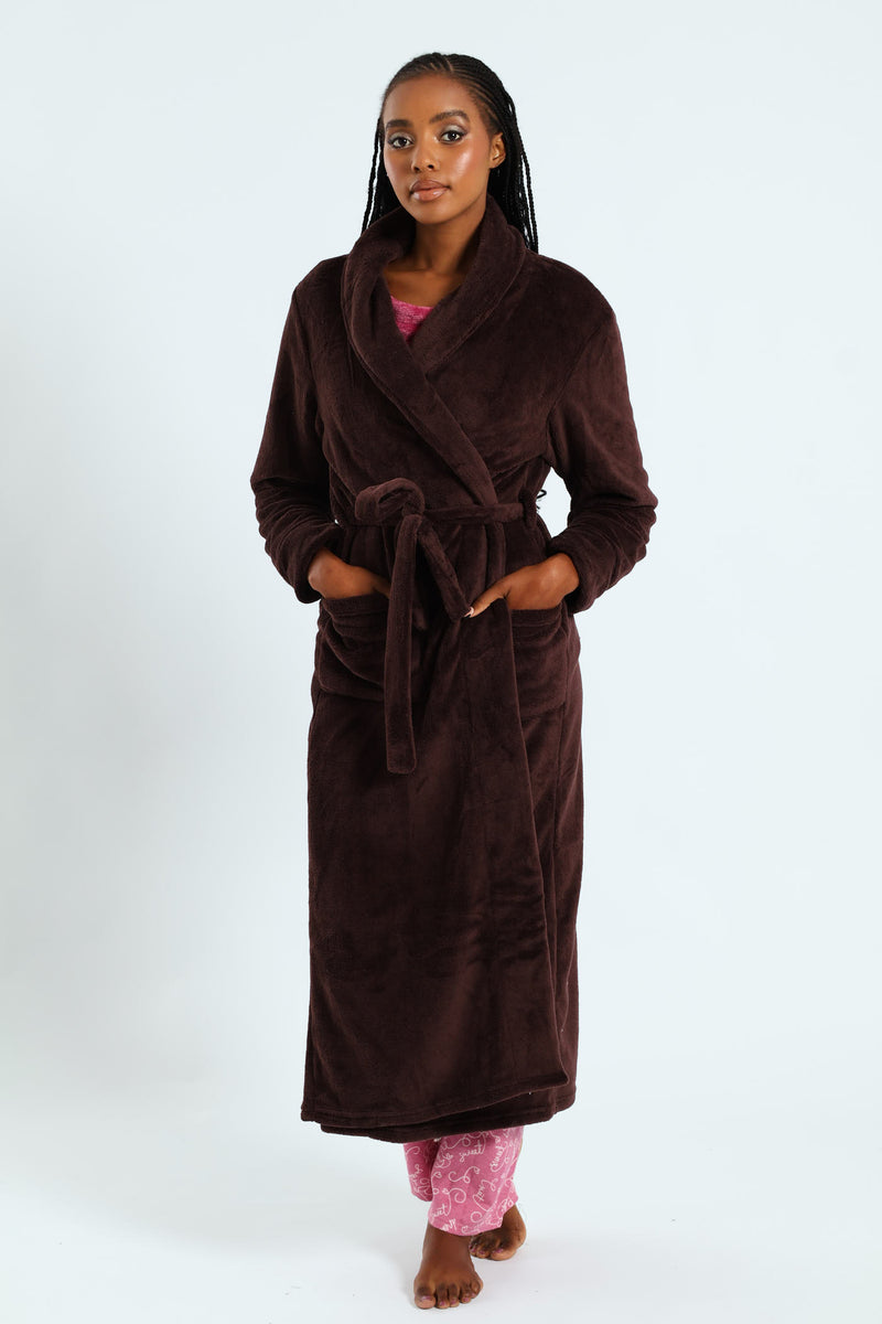 Plain Gown - Chocolate