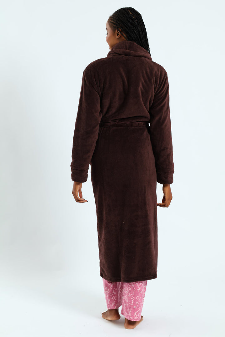 Plain Gown - Chocolate