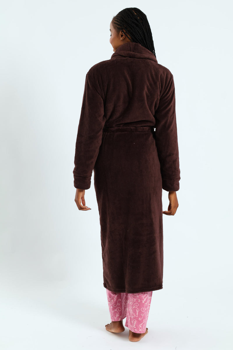 Plain Gown - Chocolate