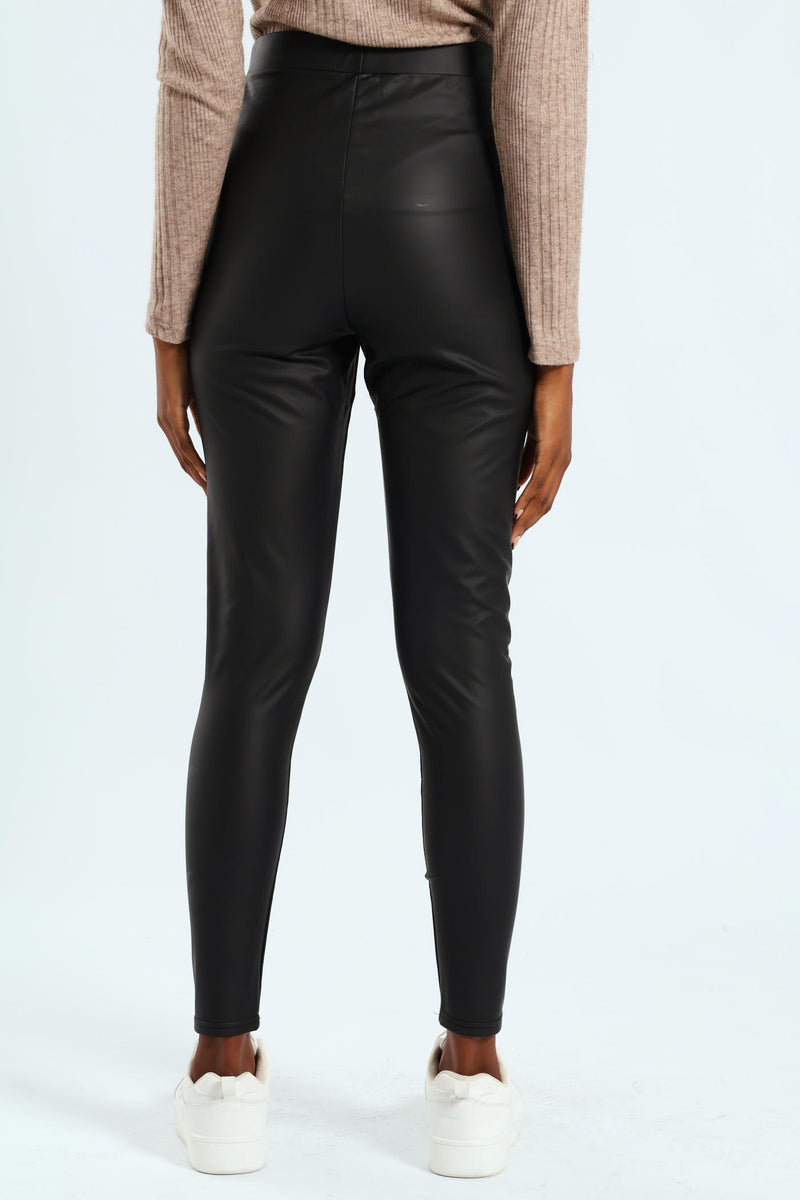 PU Legging - Black