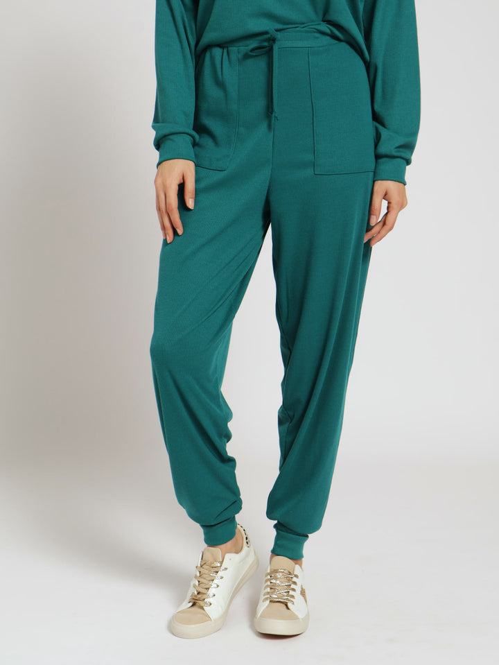 Textured Pant - Teal
