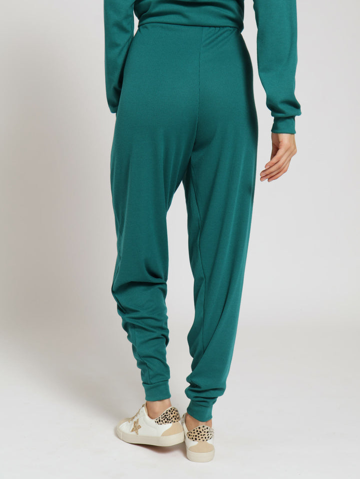 Textured Pant - Teal