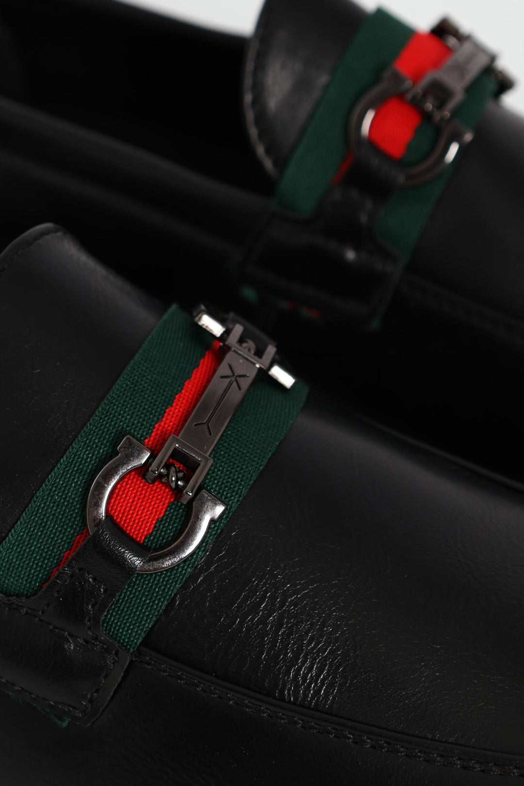 Tape & Trim Upper Detail Slip On Formal Shoe  - Black