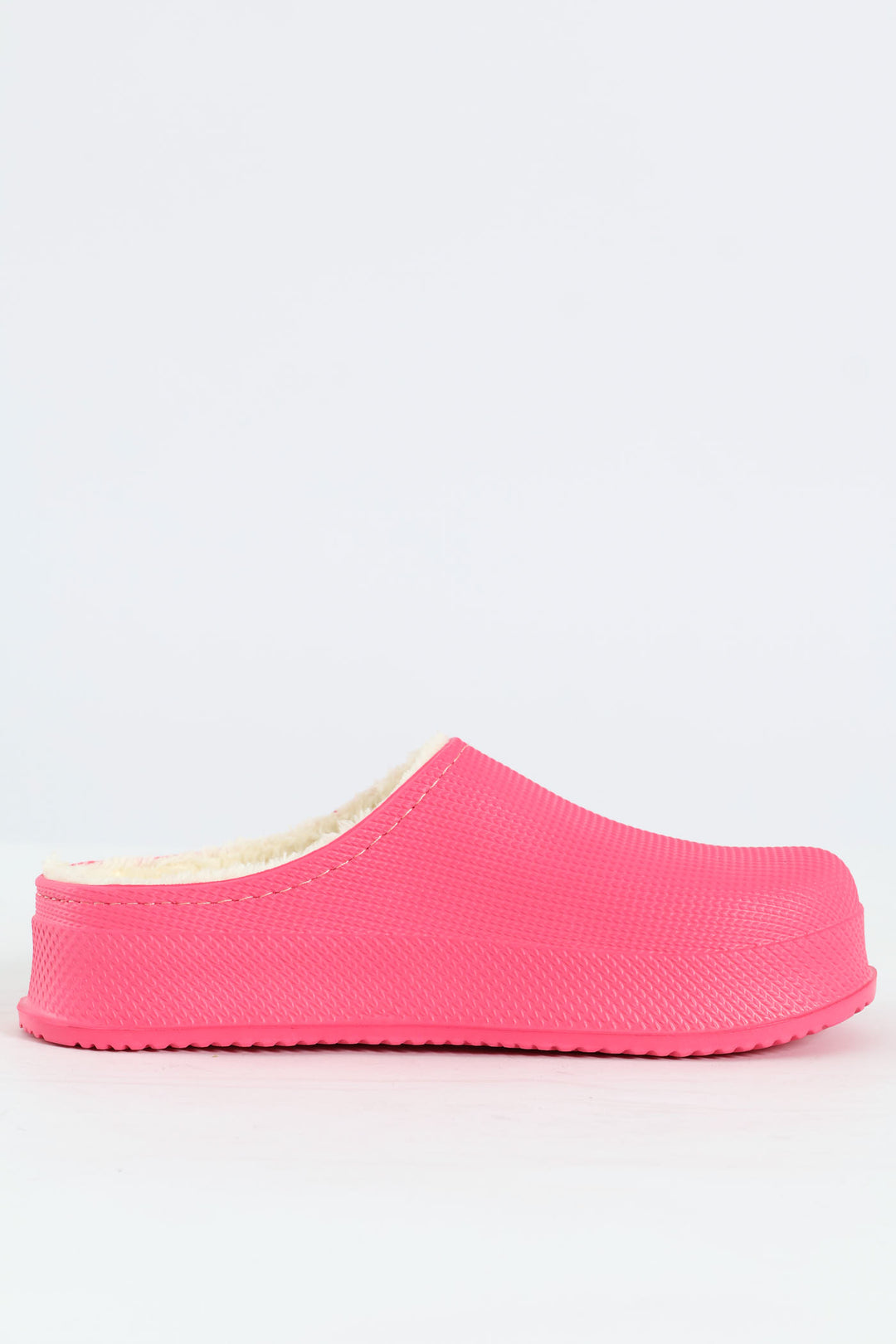 Lined Closed Toe Eva Clog - Cerise