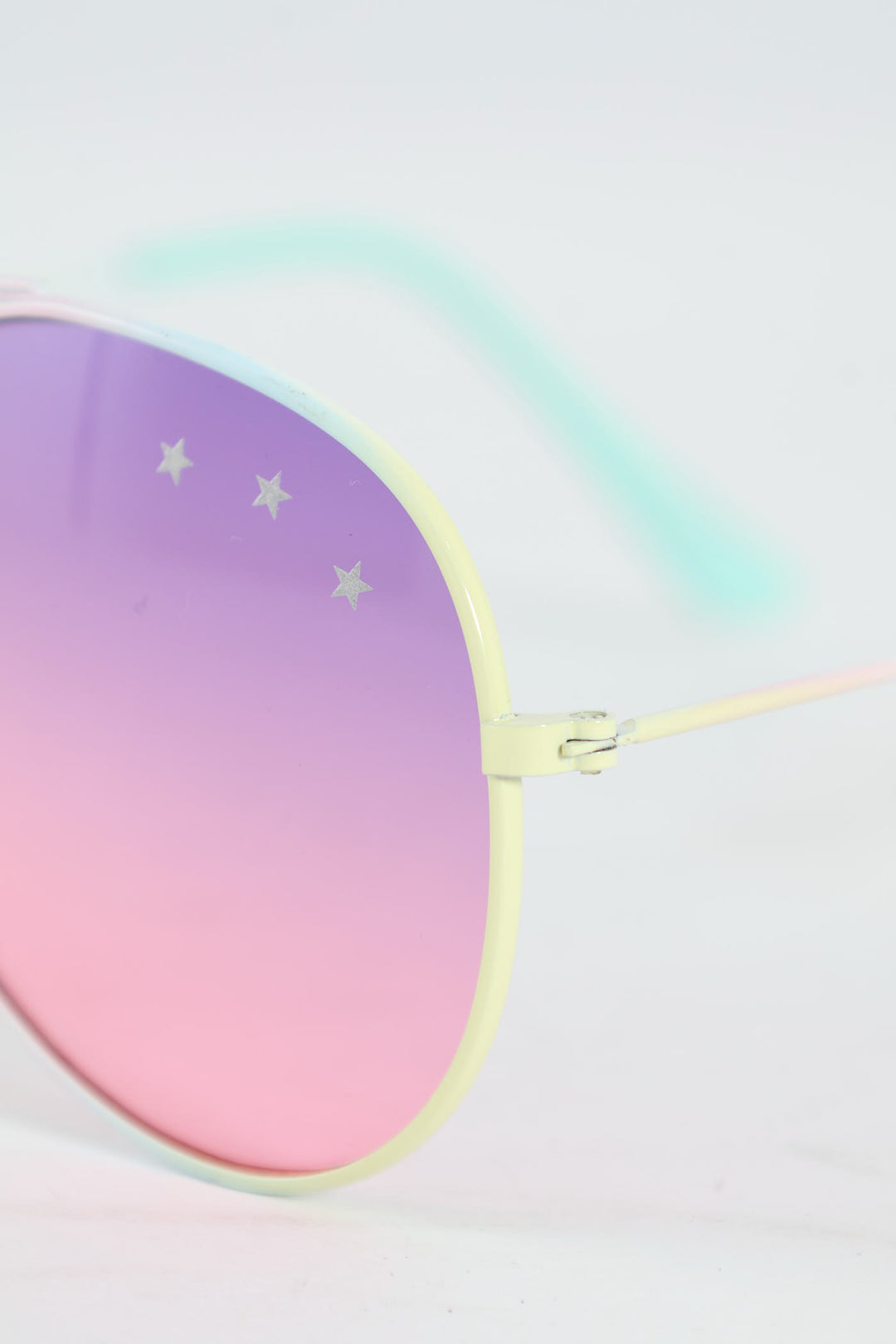 Pre-Girls Pastel Metal Aviator Sunglasses - Multi