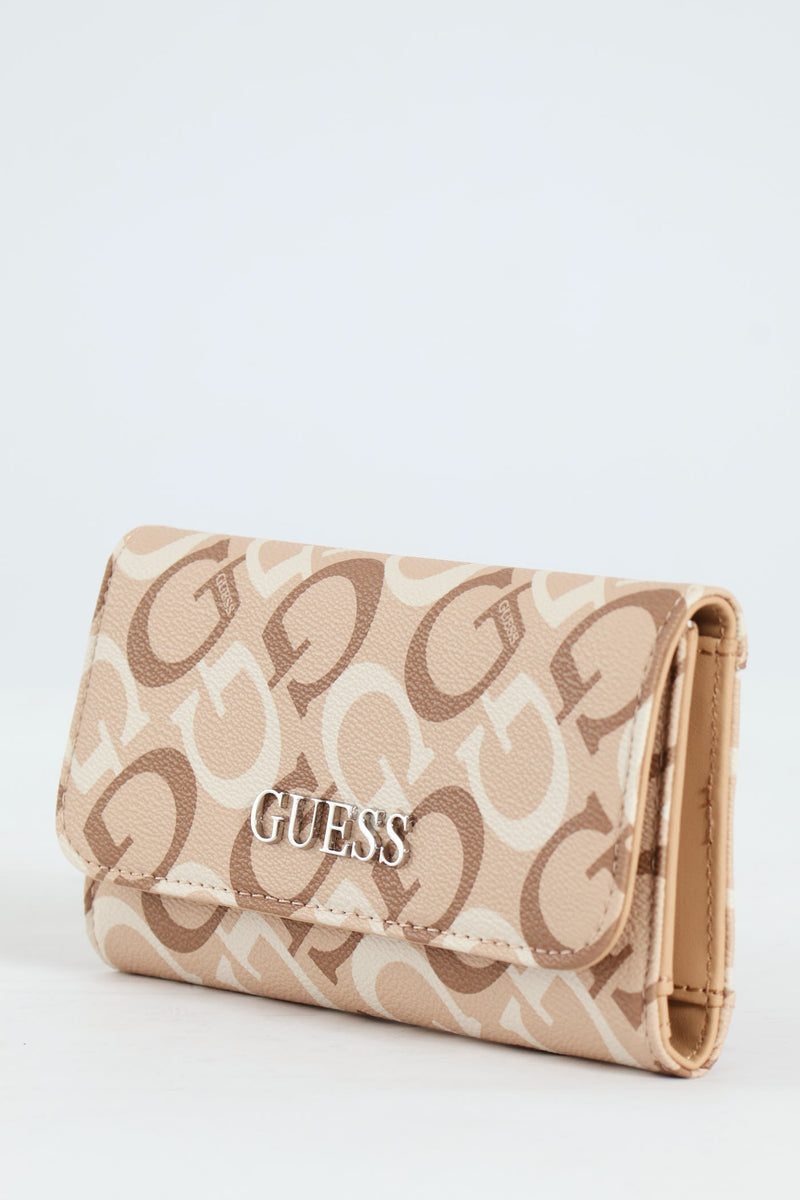 Abbas Slim Clutch Purse - Caramel