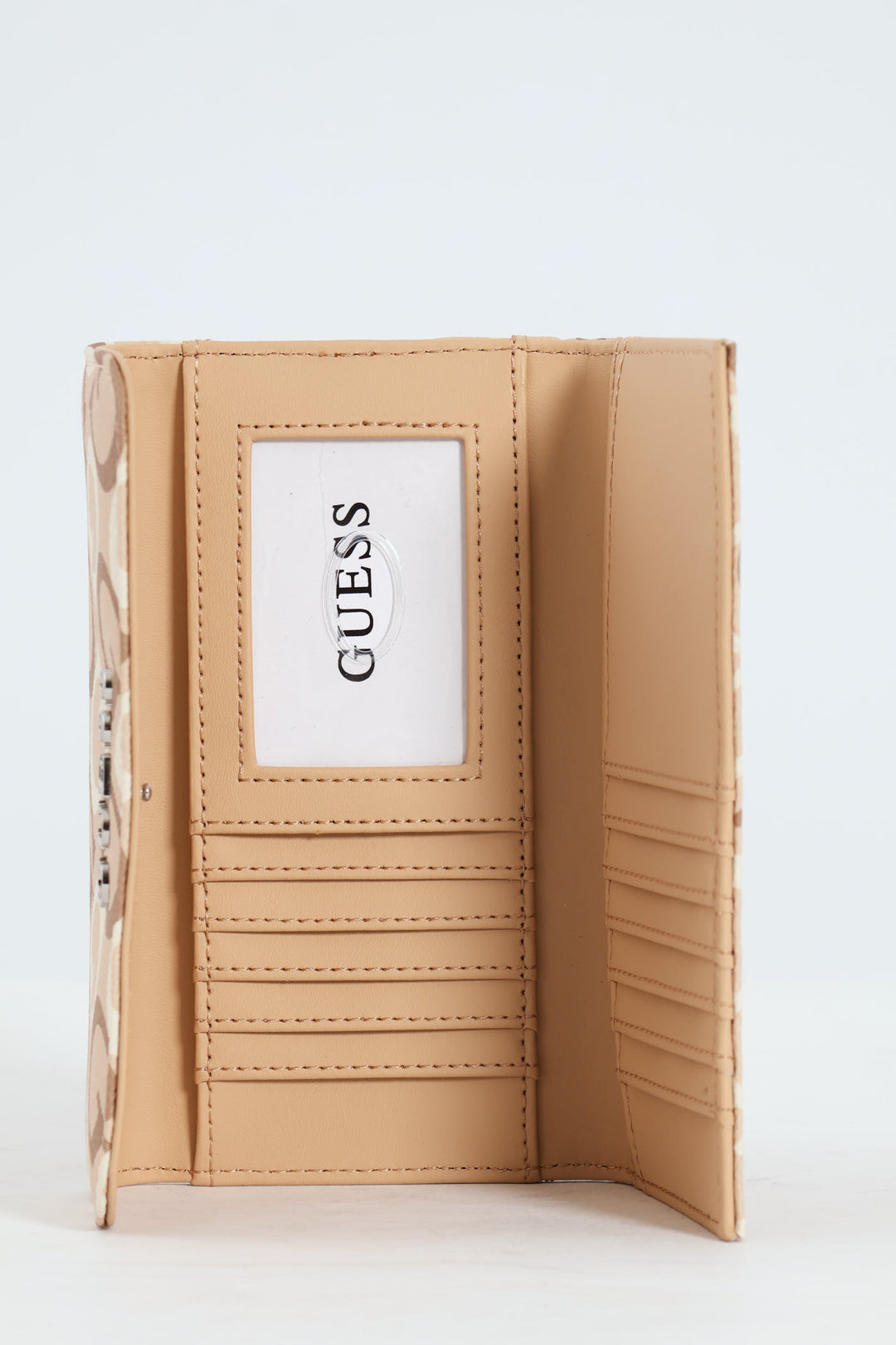 Abbas Slim Clutch Purse - Caramel