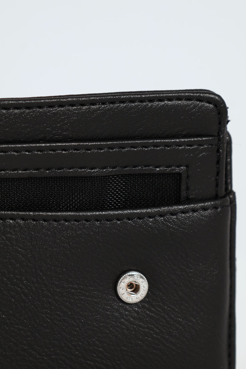 Removable Cardholder Wallet - Black